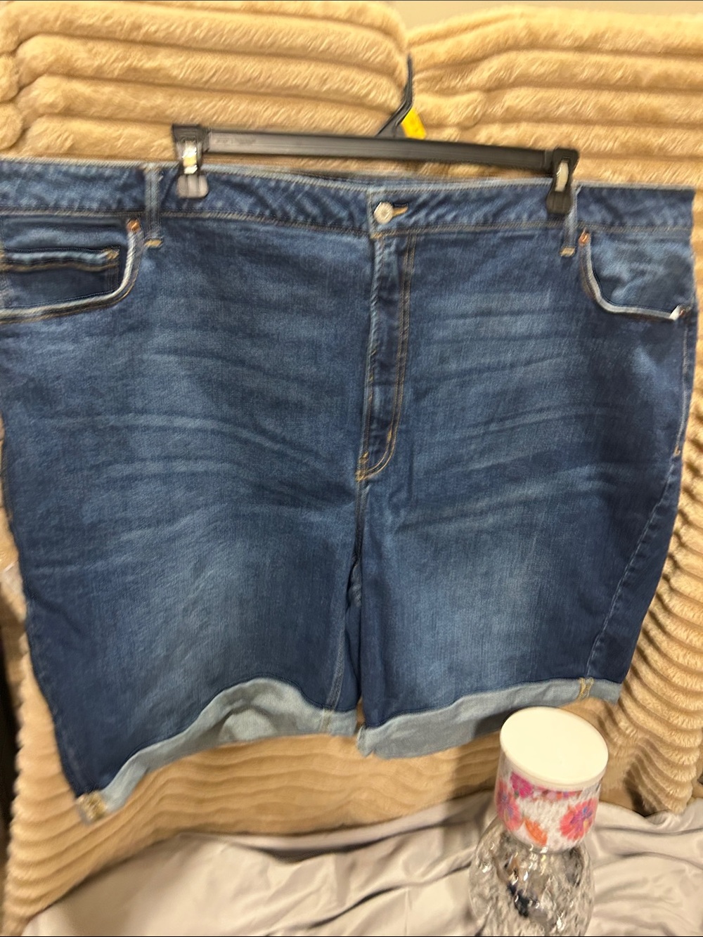 Old Navy Dark Blue Denim Jean Shorts